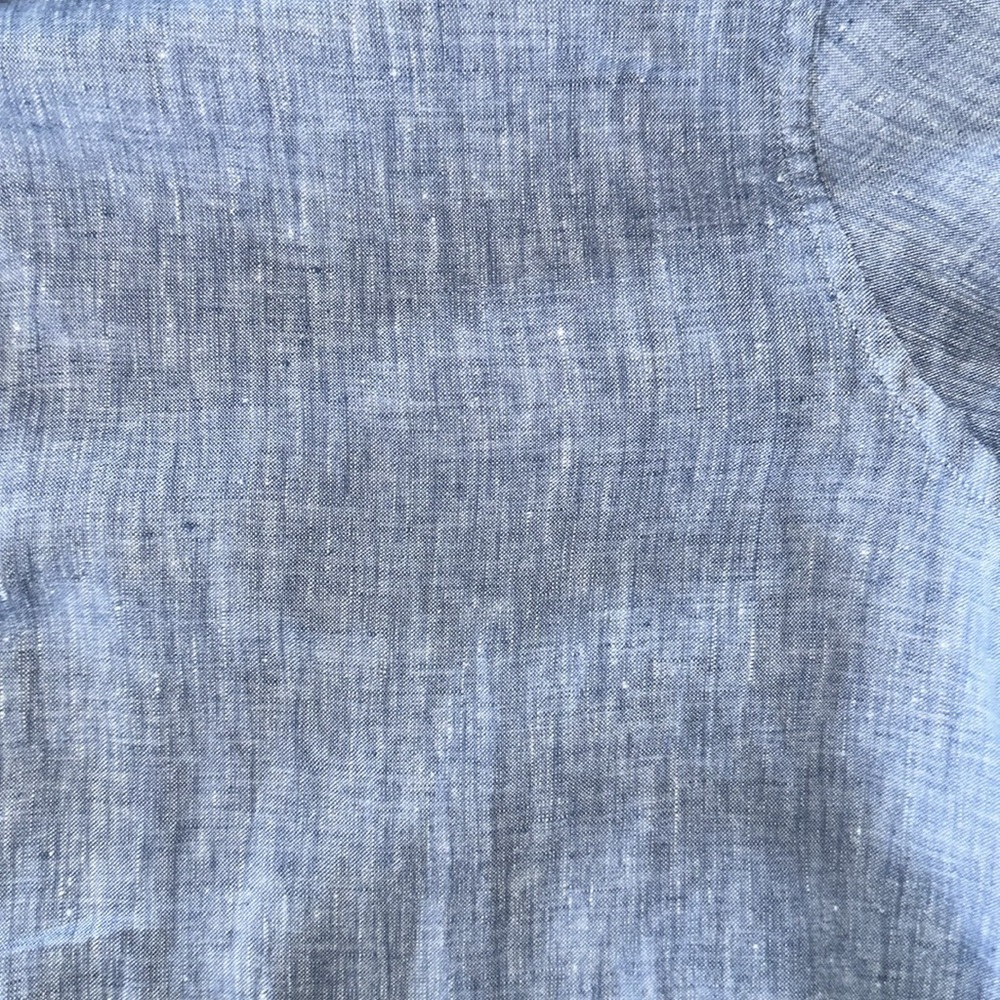 Perry Ellis Linen Dress Shirt - Picture 3 of 3